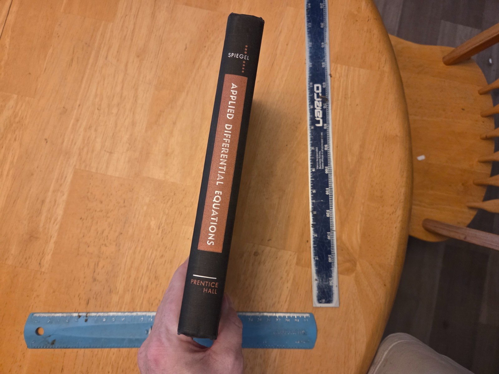Applied Differential Equations by Murray Spiegel – 1961 Prentice Hall Hardcover