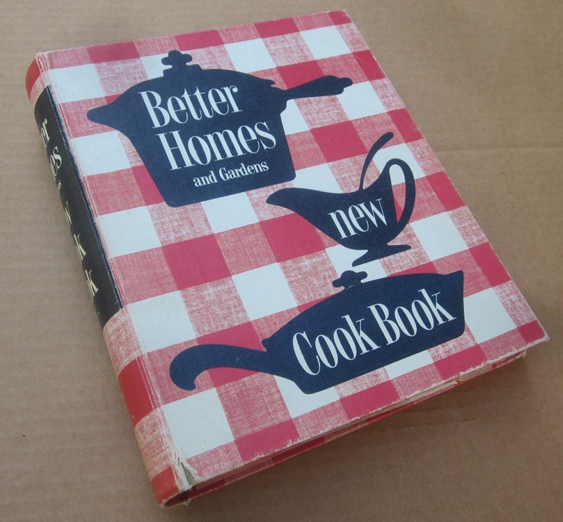 super clean 1953 BETTER HOMES and GARDENS cook book – Betty Crocker, 1st edition