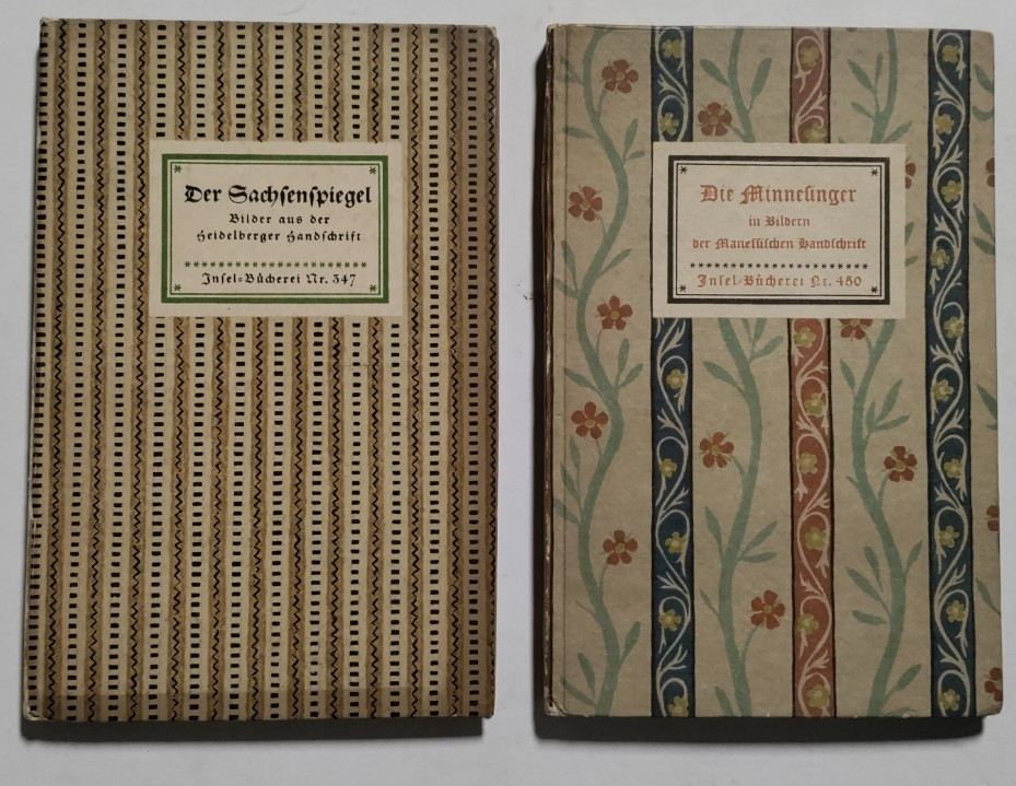 Insel-Bucherei #347 & #450 – Leipzig, 1933, 1939