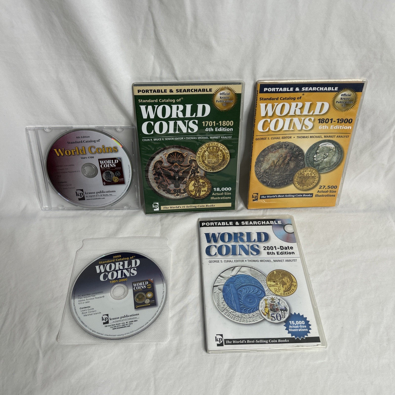 Standard Catalog of World Coins 1601 2013 CD ROM KP Krause Publications