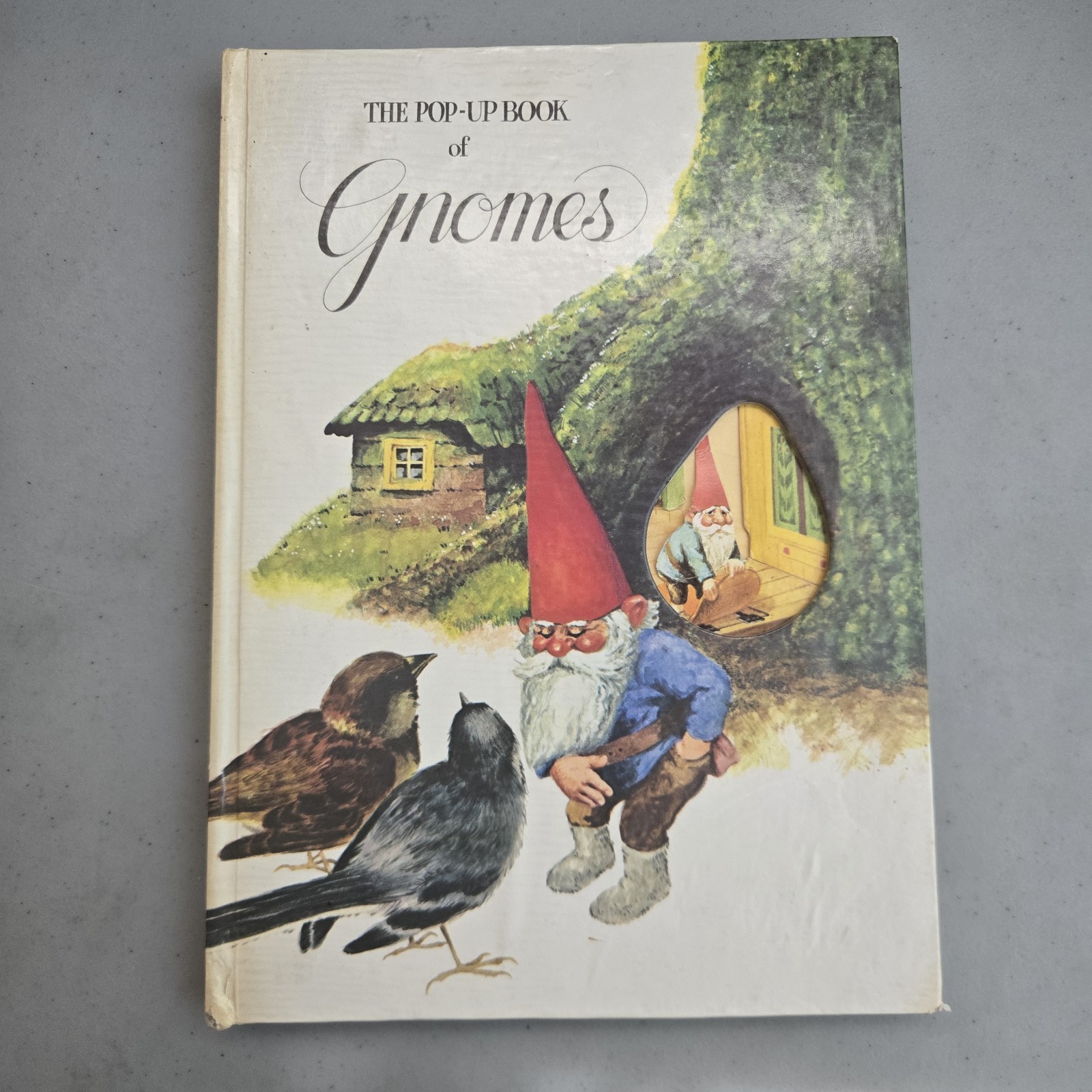 The Pop-Up Book of Gnomes Rien Poortvliet Wil Huygen 1979 Harry N. Abrams Inc.
