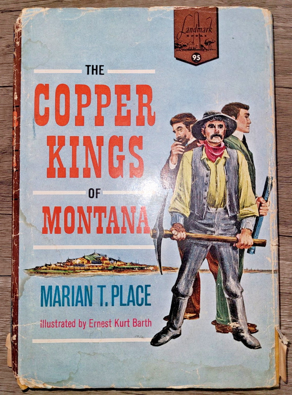 Vtg HC book, The Copper Kings of Montana by Marian T. Place, 1961
