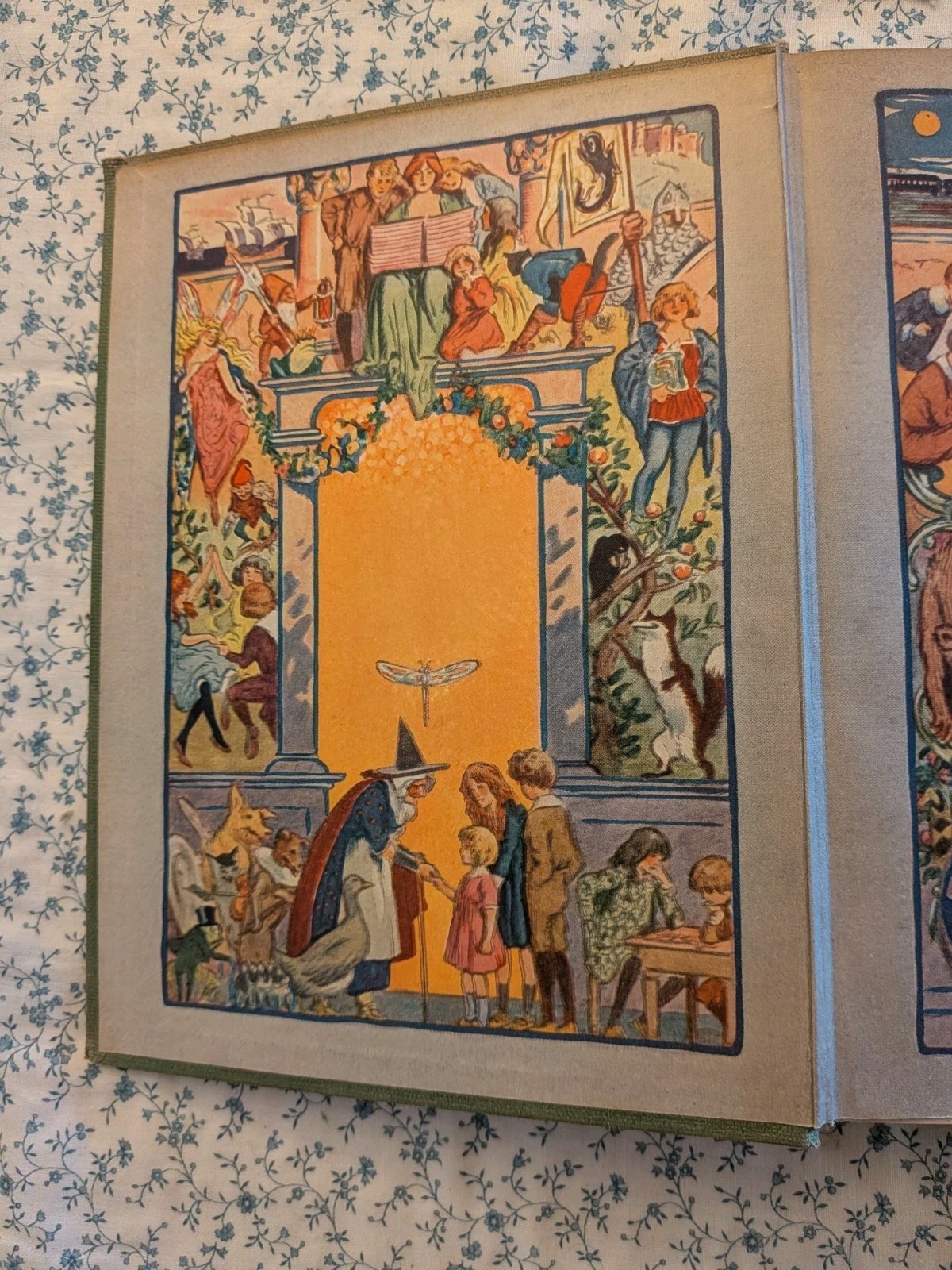 1927 Home University Bookshelf Volume III Folk-Lore, Fables, and Fairy Tales