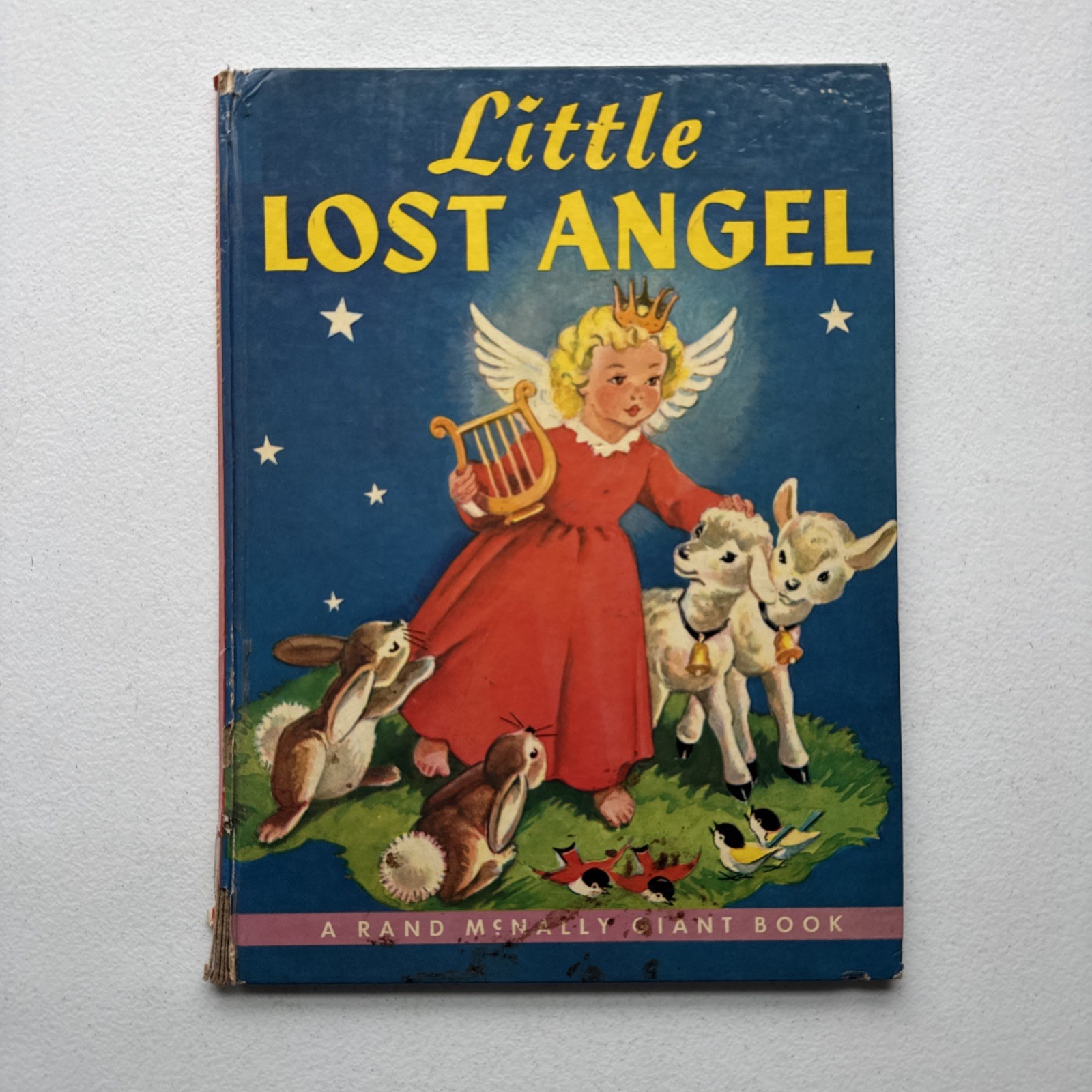 Little Lost Angel By Janet Field Heath 1957 Vintage Hardcover Rand McNally Book