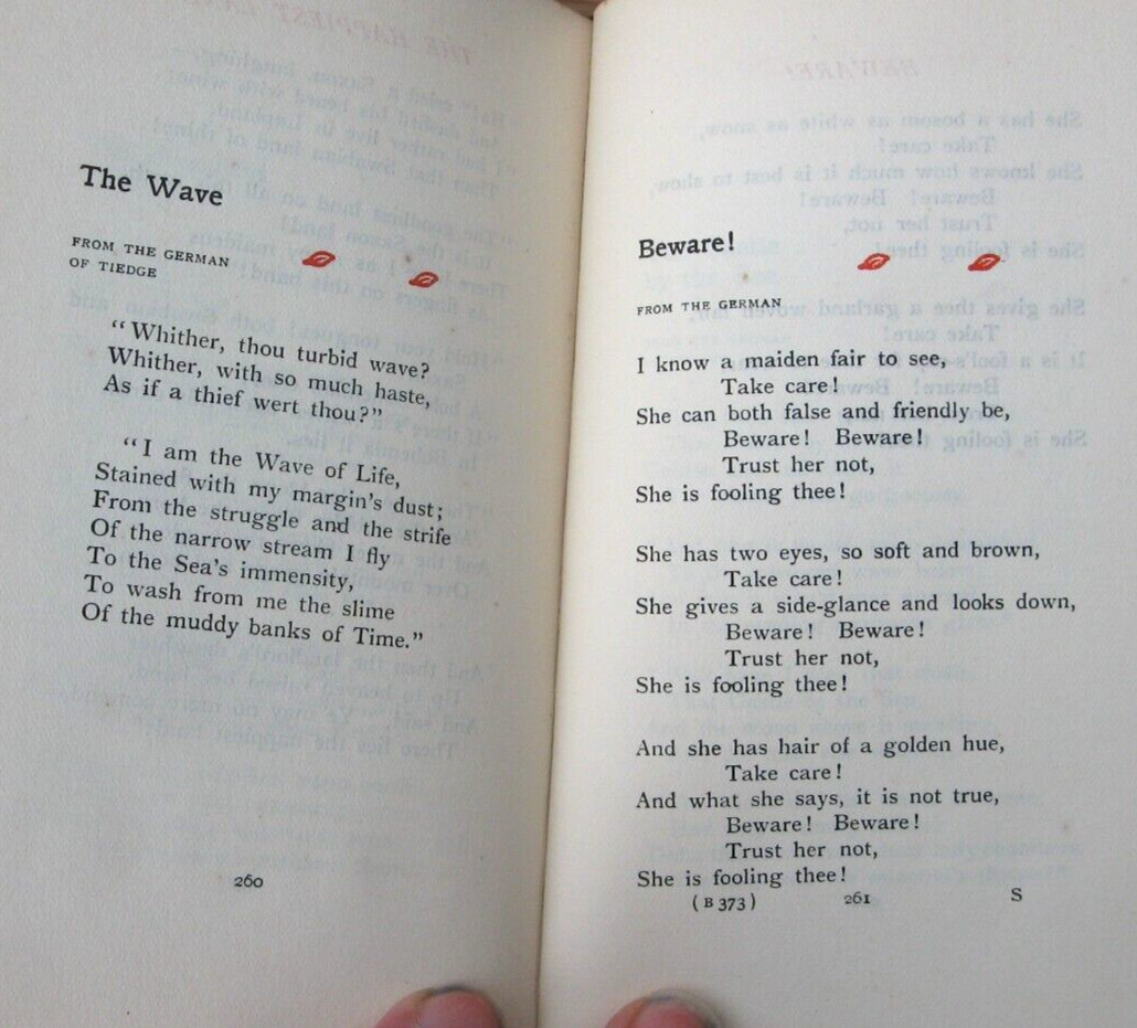 1908 Poems- Henry Longfellow Talwin Morris Leather
