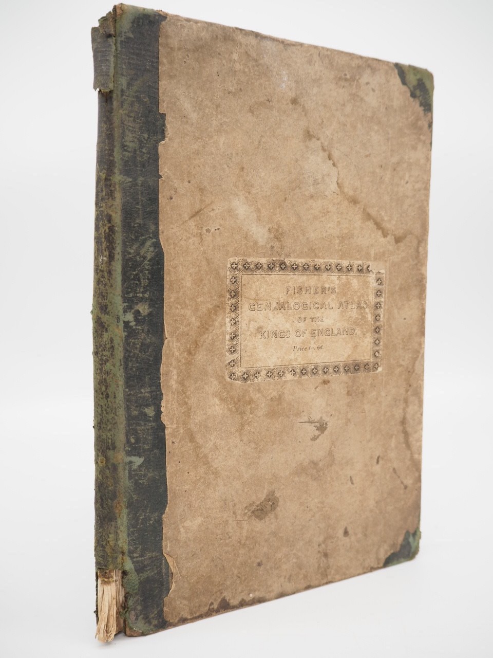 A Genealogical Atlas of the Sovereigns of England by George Fisher, 1832 1st HB