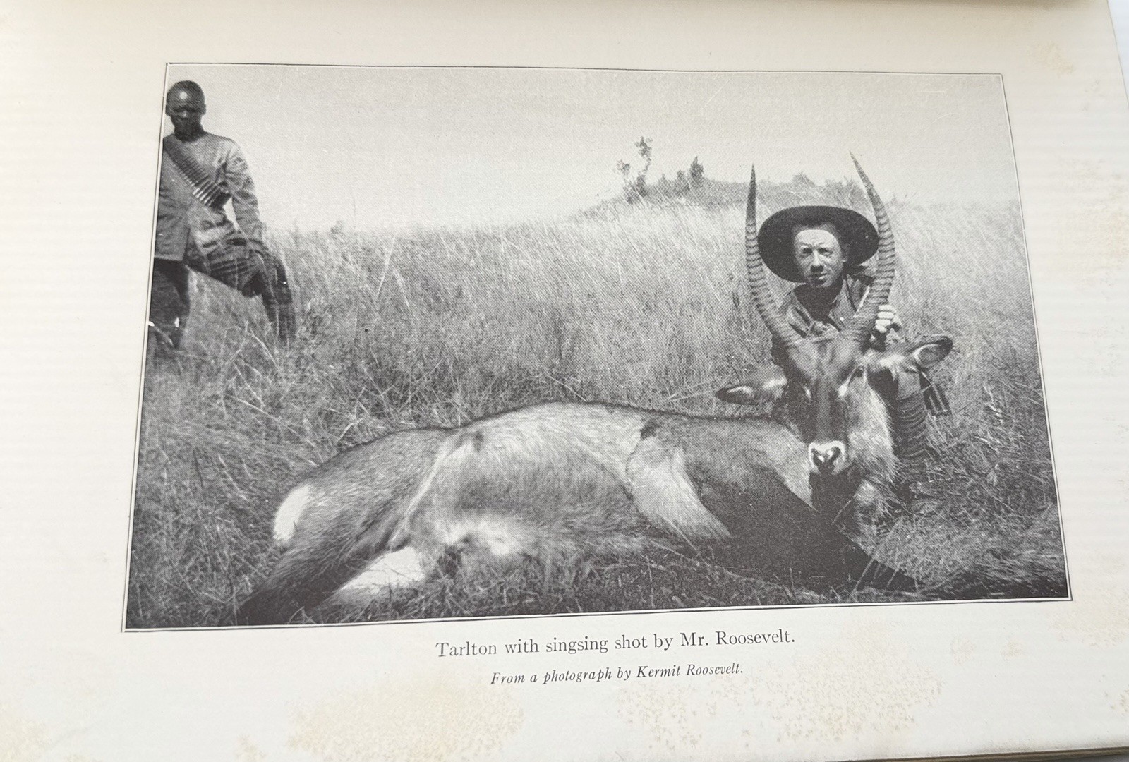 1926 African Game Trails Vol II Theodore Roosevelt HC Scribner Hunting Safari
