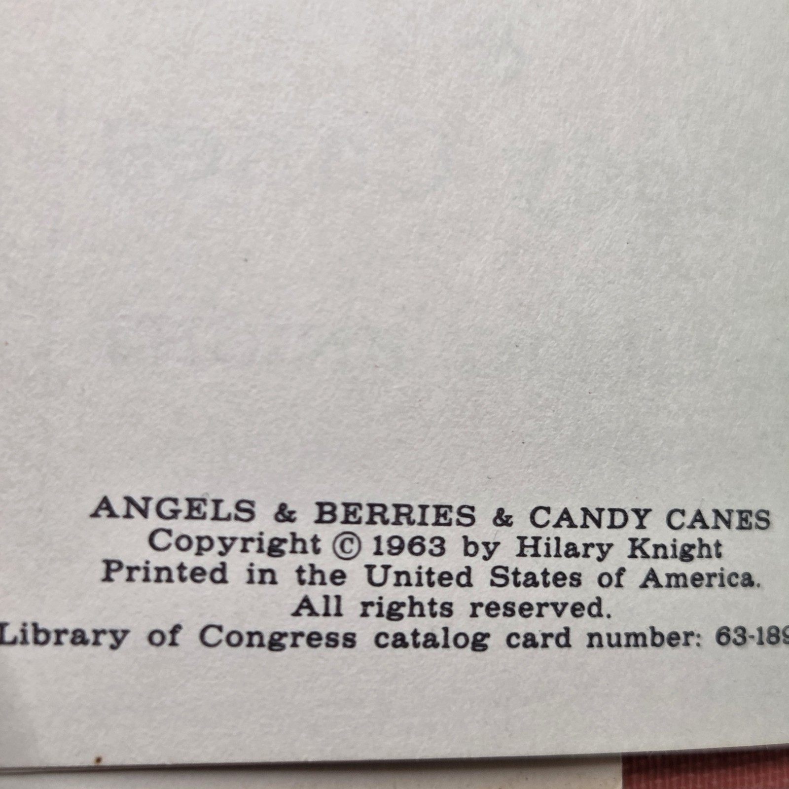 Harper & Row Christmas Nutshell Library Mini Boxed Set Hilary Knight HC