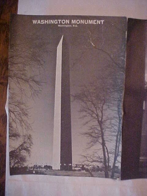 4 WASHINGTON D.C. PAMPHLETS, 1960s