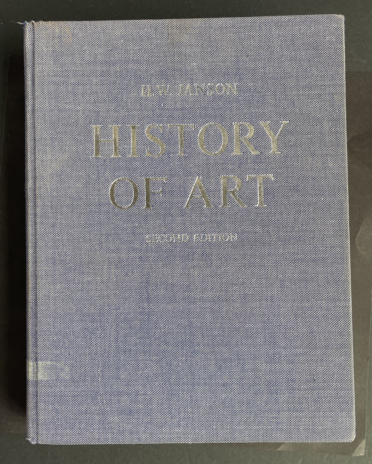 1977 „HISTORY OF ART“ Second Edition H.W. Janson – Vintage Hardcover Book