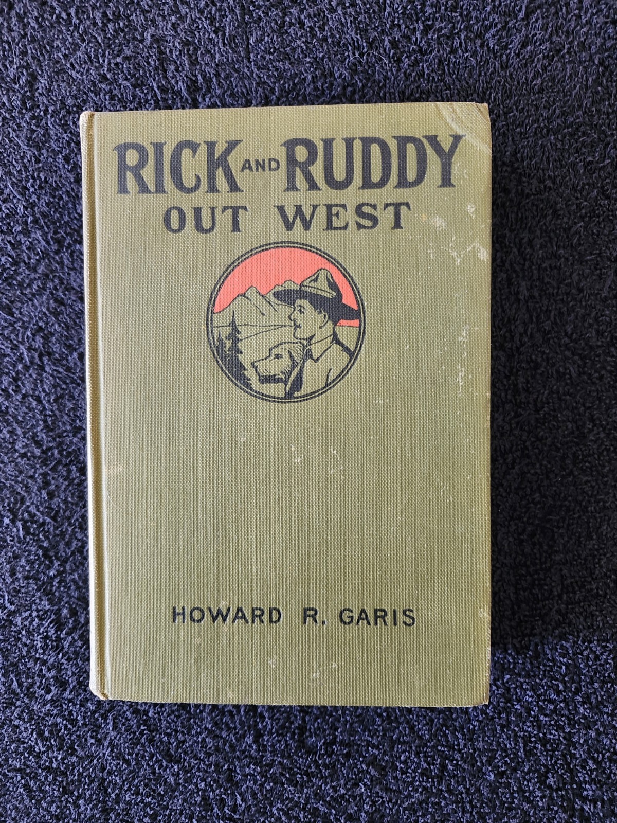 1923 Rick and Ruddy Out West by Howard R. Garis First Edition Illustrated