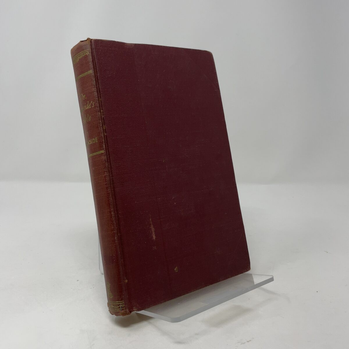Dr. Ironside’s Bible by Herbert J. Pugmire HC First Edition Very Good 1955
