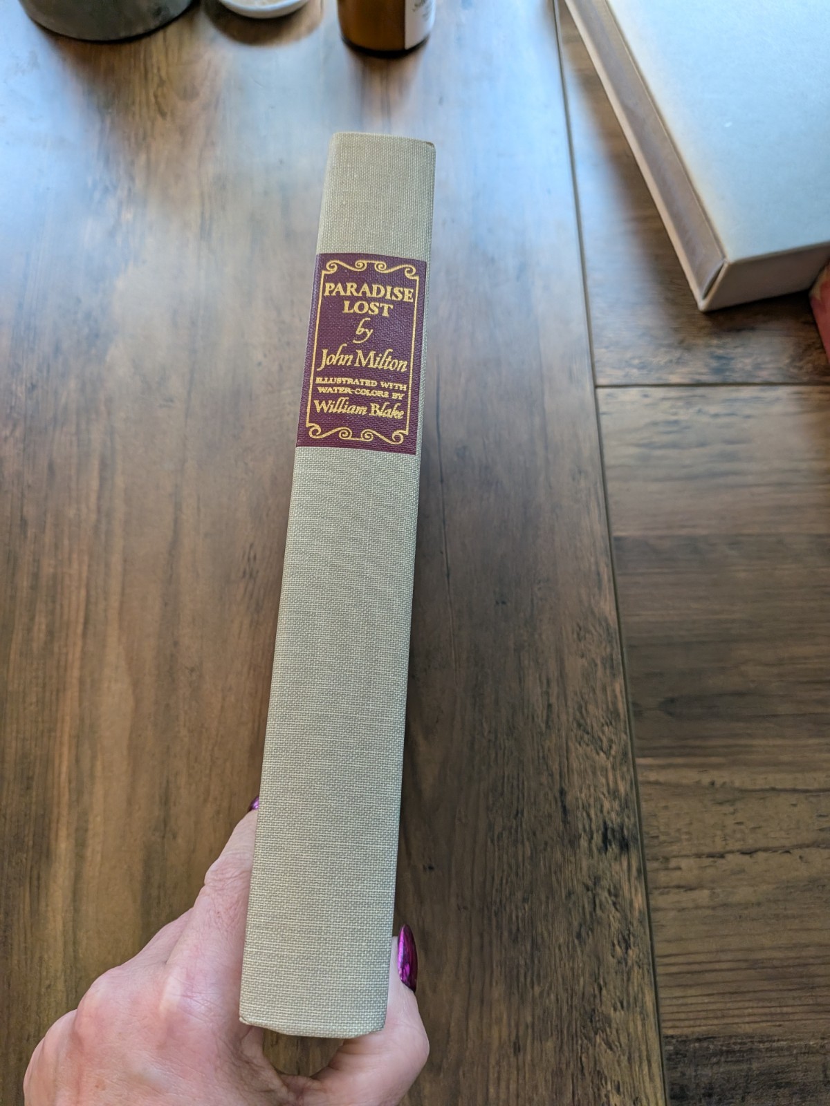 Paradise Lost John Milton William Blake 1940 Heritage Press HC Slipcase Sandglas