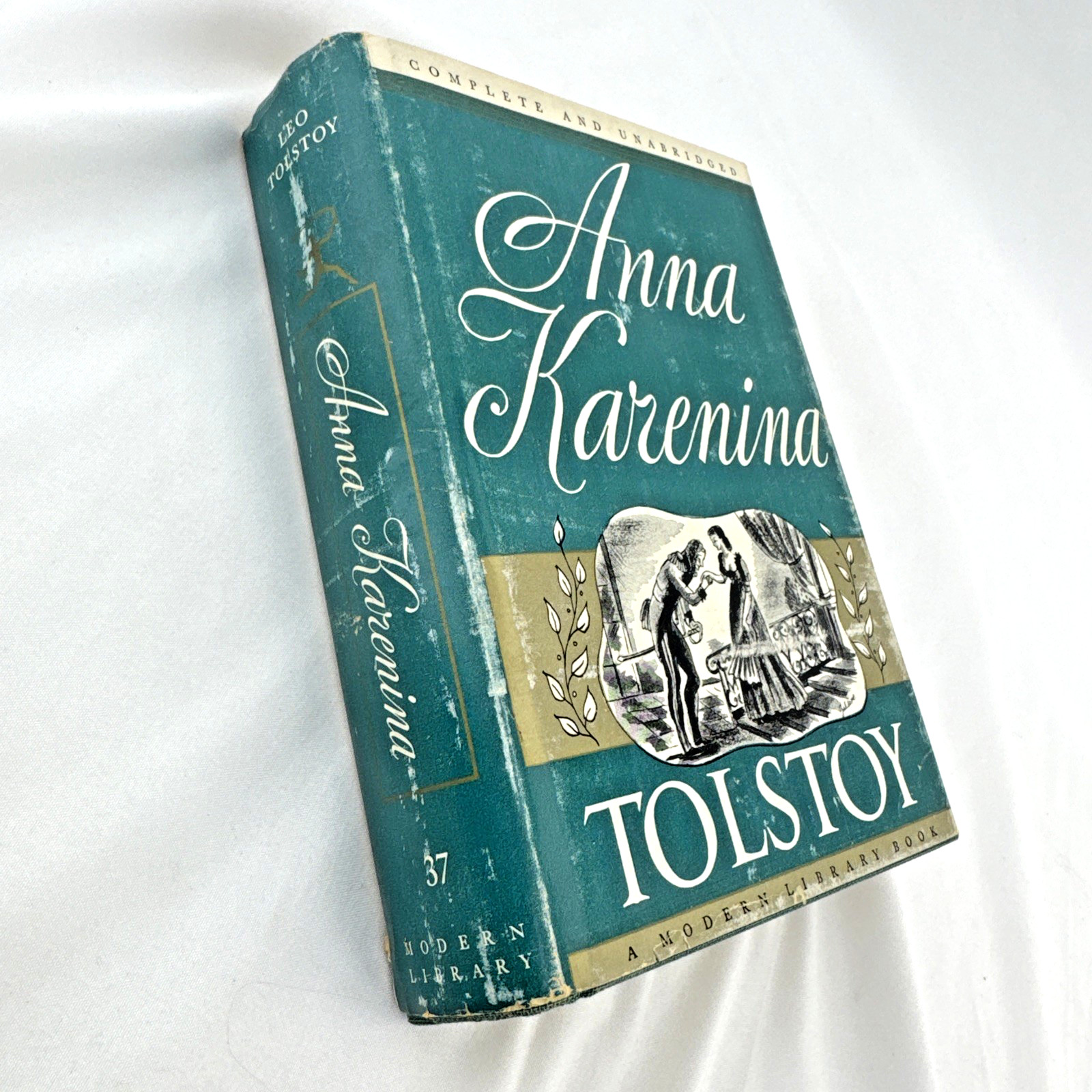 VTG Anna Karenina Leo Tolstoy The Modern Library 1950 HD DJ V Good