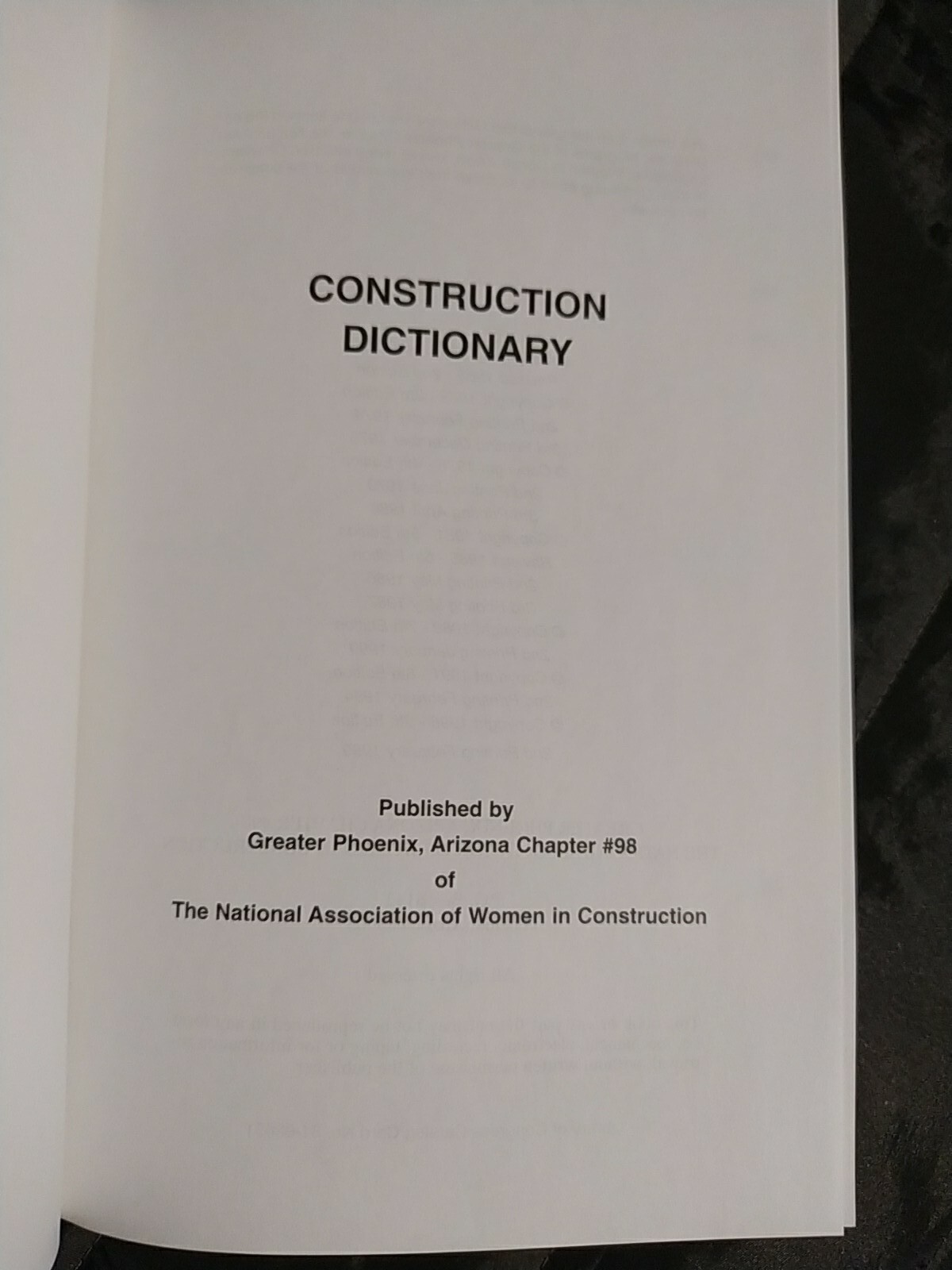 Construction Dictionary 9th Edition by NAWIC – Comprehensive Industry Guide