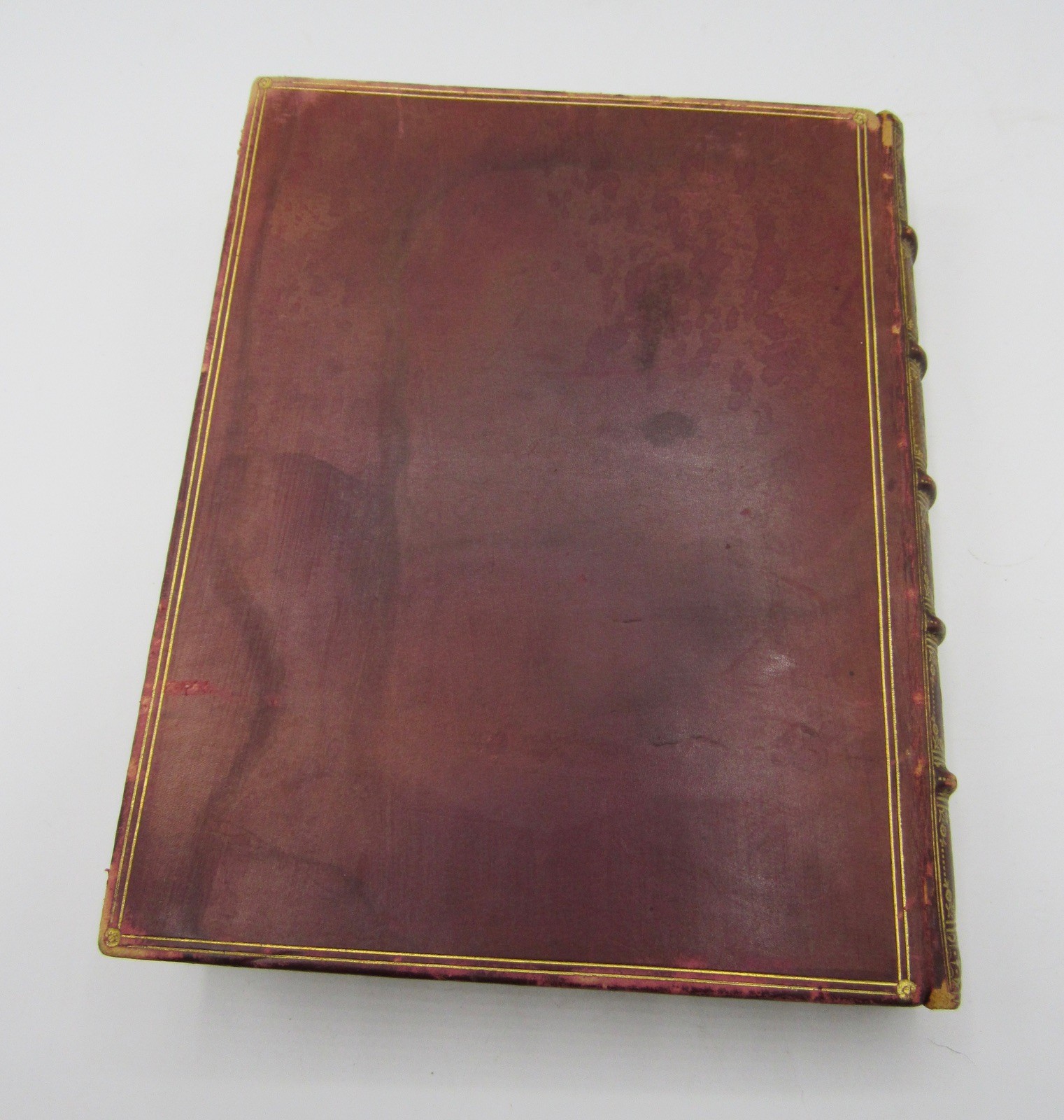 Sangorski & Sutcliffe fine binding gilt tooled leather Sesame Lilies John Ruskin