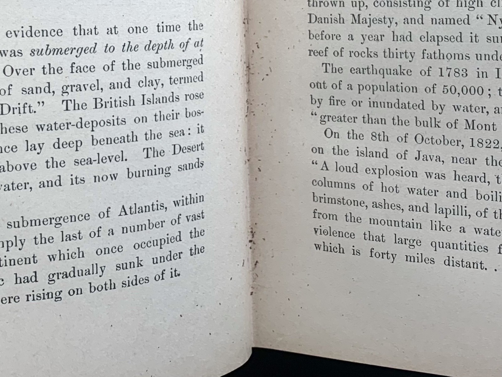 „Atlantis: The Antediluvian World“ Ignatius Donnelly 1882 HC Harper & Brothers