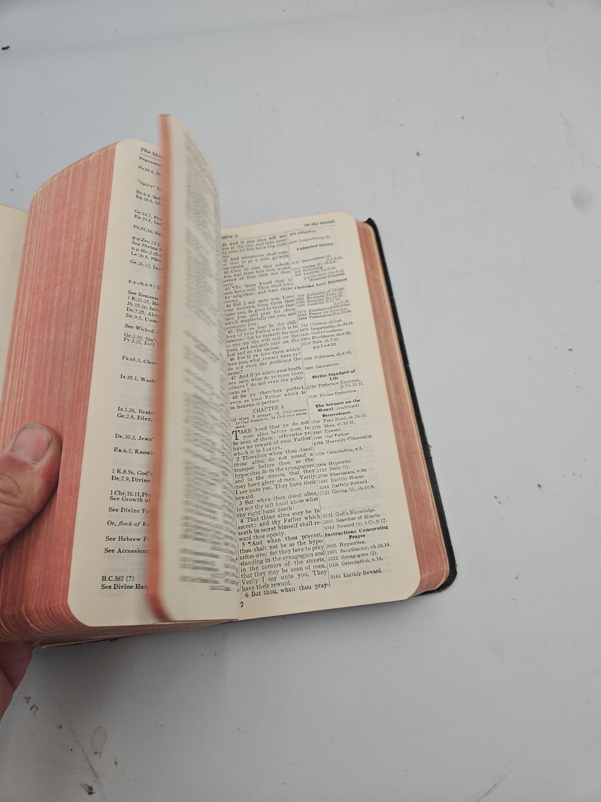 1964 THOMPSON The New Chain Reference Bible KJV Third Improved Edition KIRKBRIDE
