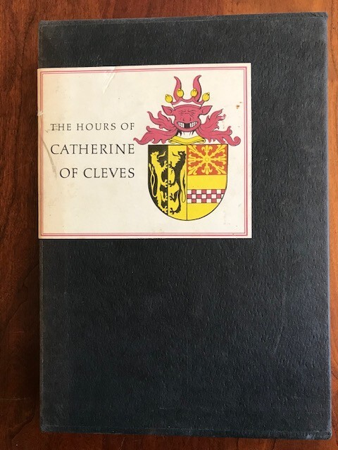 The Hours of Catherine of Cleves, Illustrated, Hardcover in Slipcase, 1975