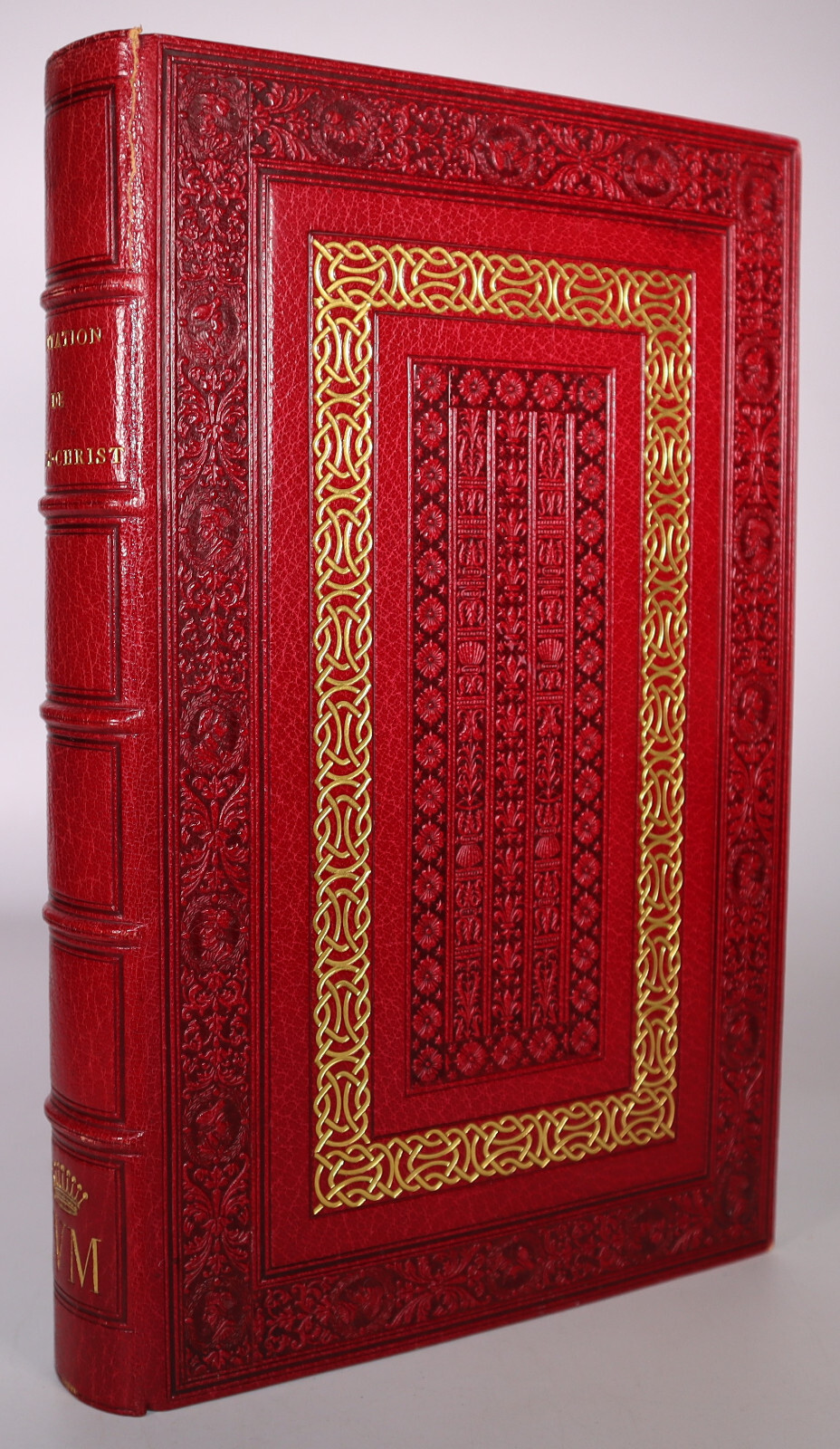 1869 L’Imitation de Jesus Christ Latin French Text Fine Binding Illustrated