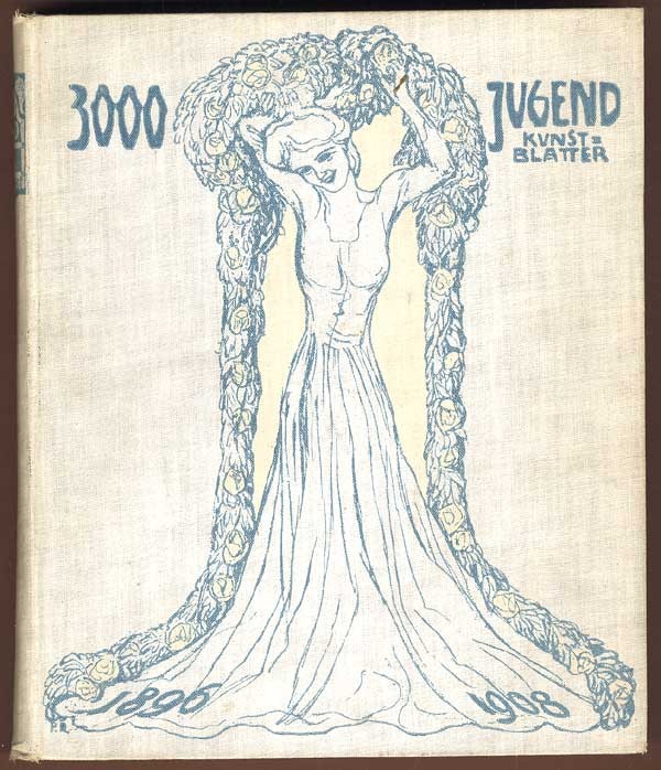 Art Graphic Art Nouveau Munich Youth 3000 Art Sheets Catalog Book 1912