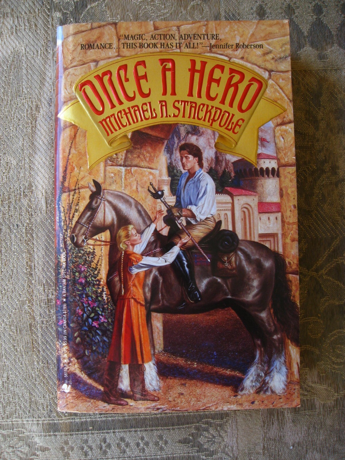 Michael A. Stackpole – Once a Hero – 1994 – paperback