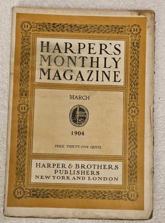 Harper’s Monthly March 1904 The History of the Alphabet