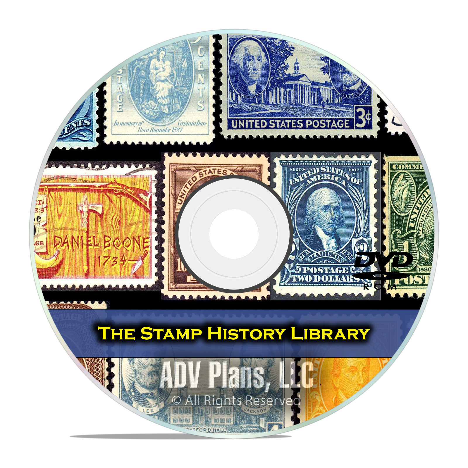 224 Books on Postage Stamp Collecting, Philately Printable Books, Album DVD E81