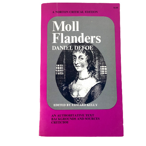 Moll Flanders by Daniel Defoe Norton Critical Edition 1973 Trade PB VG