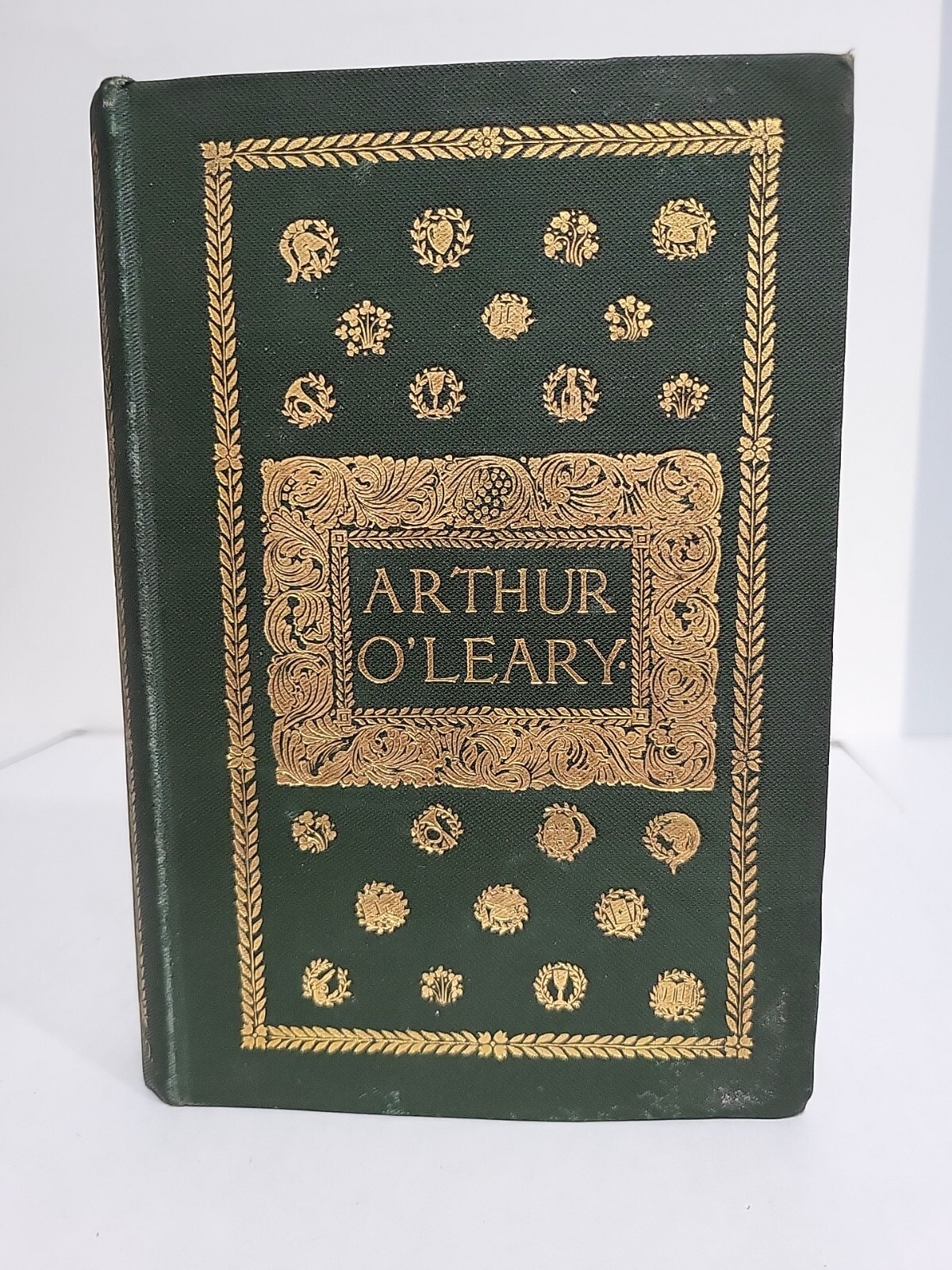 Arthur O’Leary Charles Lever 1892 Green Decorative Cover Illustrated Cruikshank