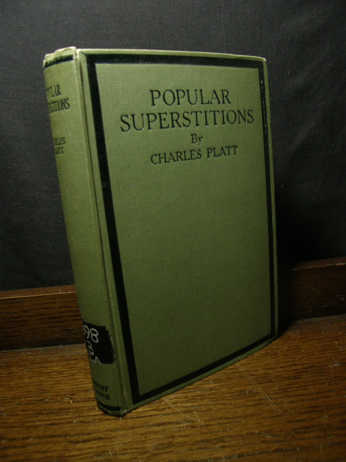 Popular Superstitions – Platt OCCULT FOLKLORE TRADITIONS MYTH LEGEND WITCHCRAFT