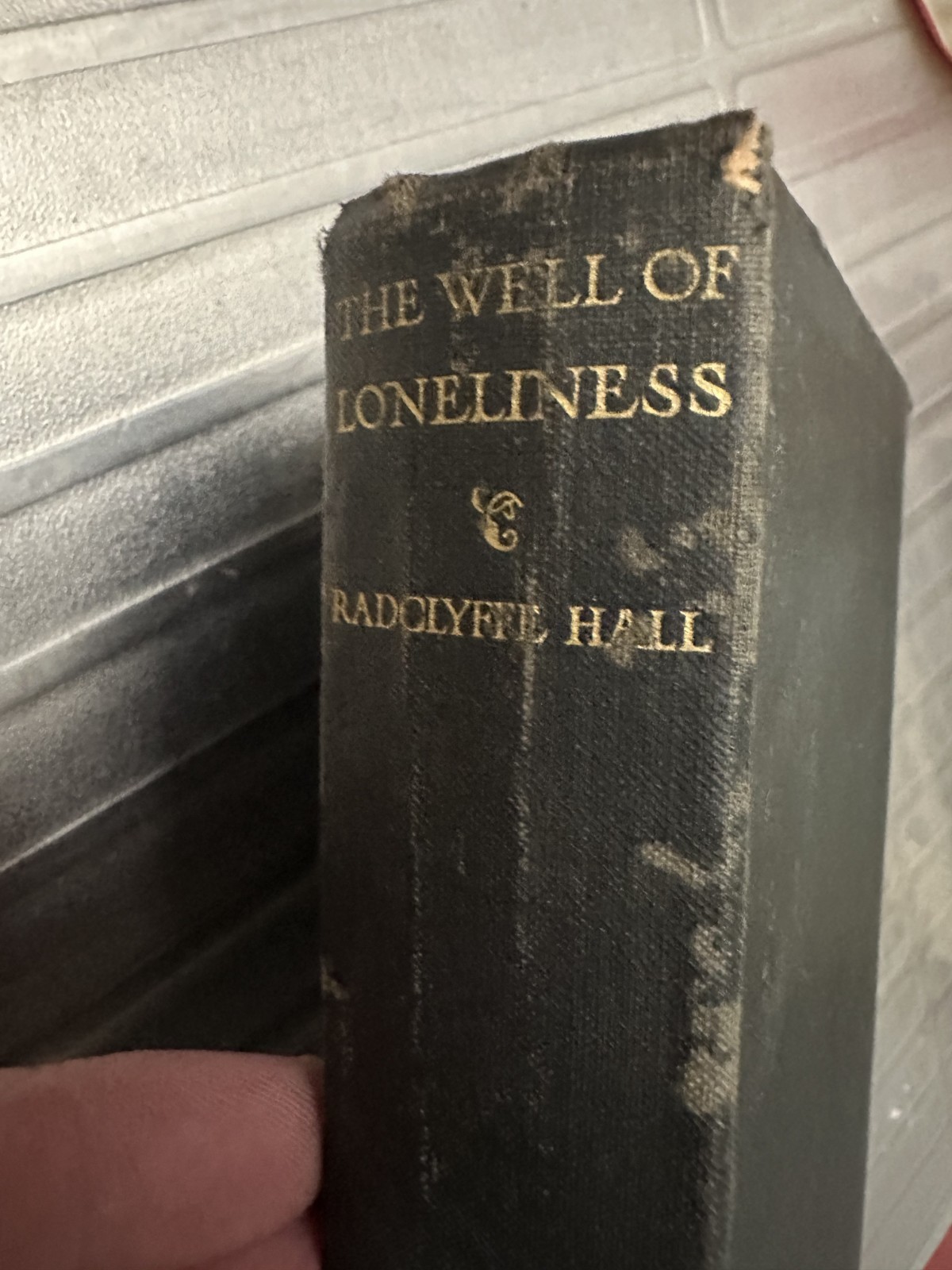 THE WELL OF LONELINESS – by Radclyffe Hall – 1988 – hardcover, LGBTQ