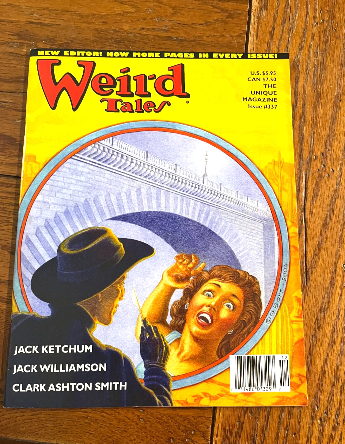 Weird Tales #337 July 2005 Horror Jack Ketchum Jack Williamson Clark Smith