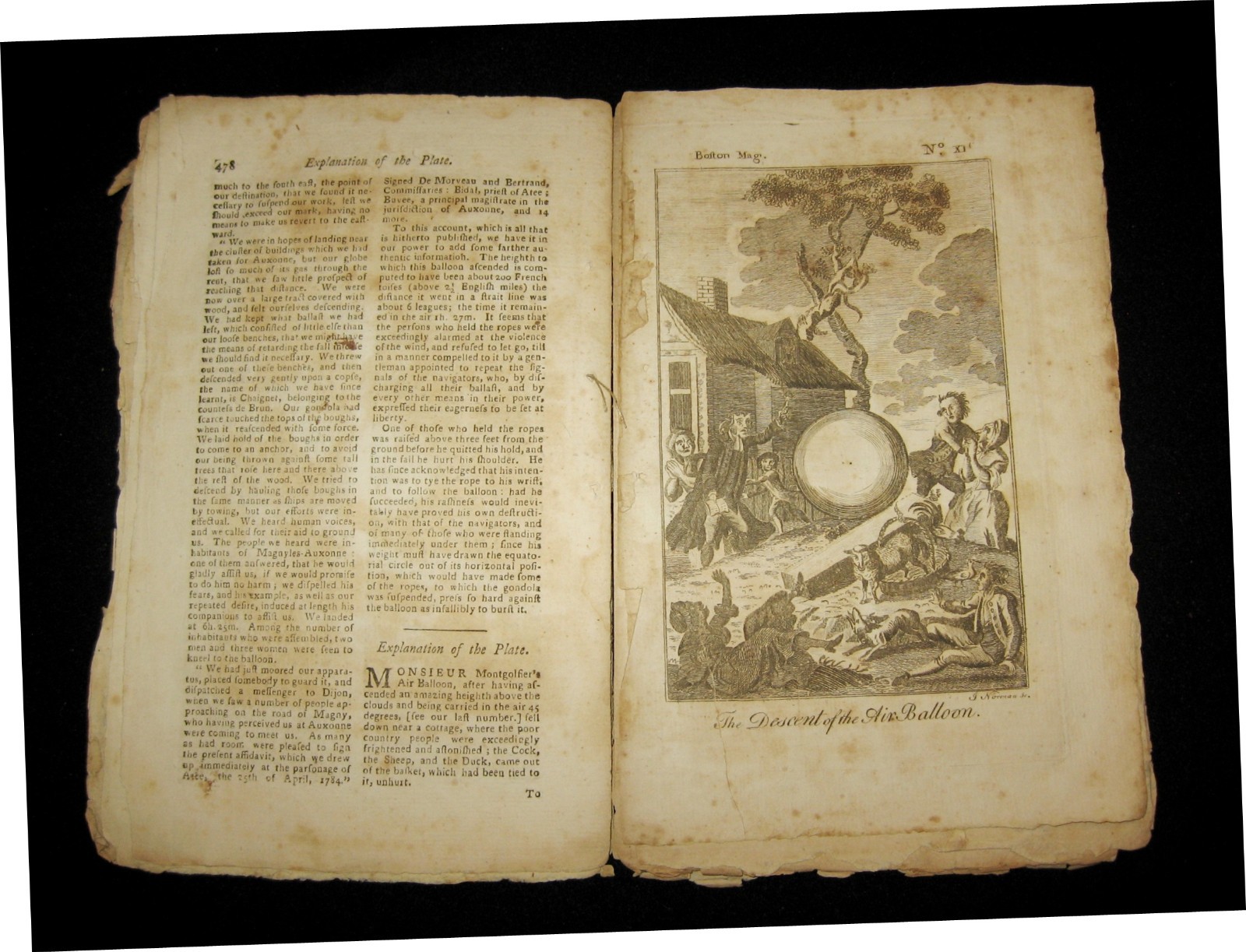 1784 PHILLIS WHEATLEY – Boston Magazine, SLAVE AFRICAN SLAVERY NEGRO ABOLITION