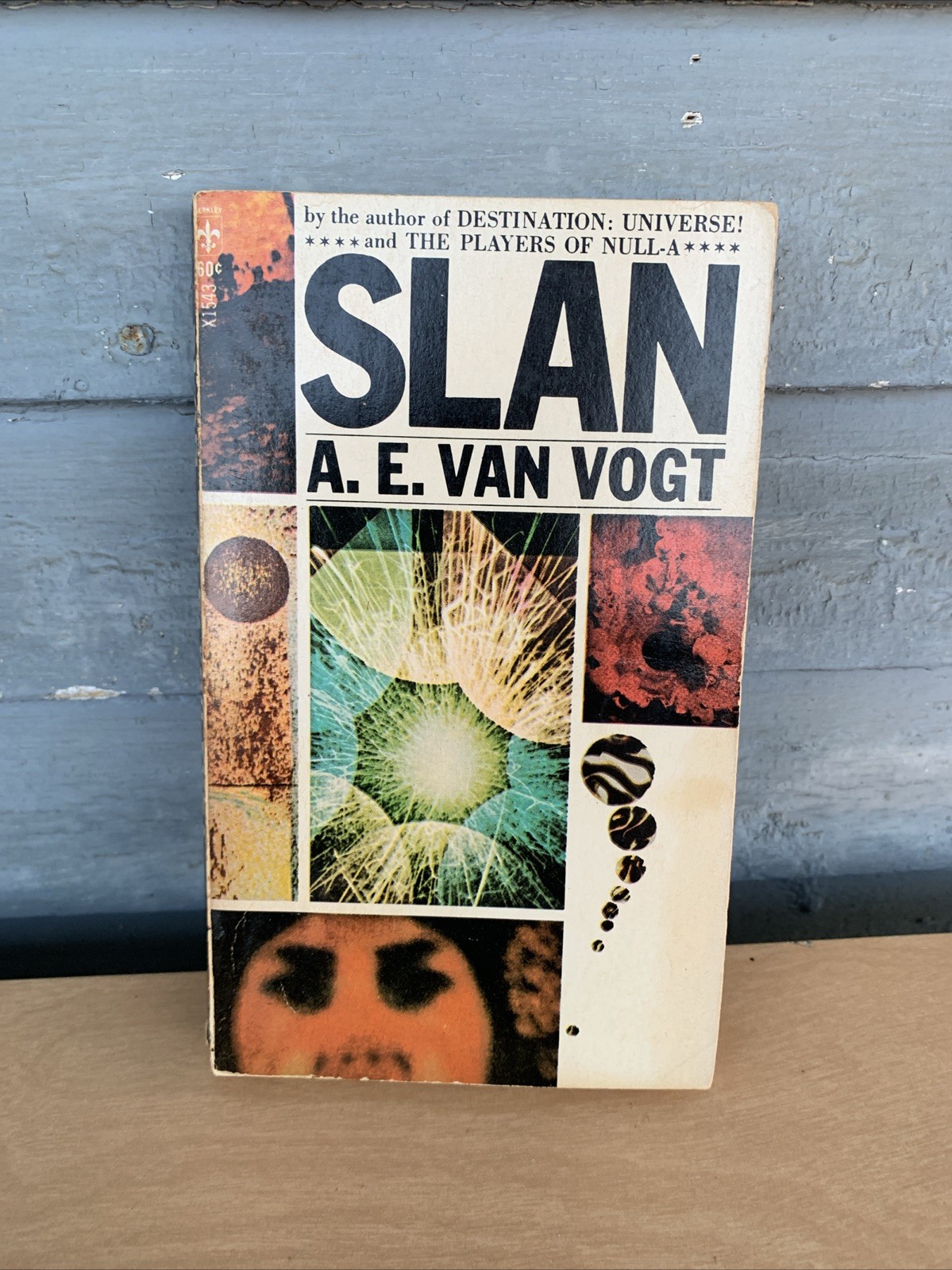 5 Paperbacks by A E Van Vogt: Slan, Monsters,?M33 in Andromeda EUC