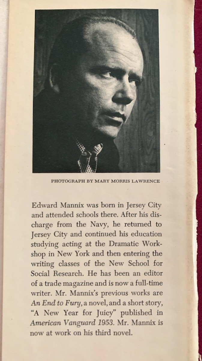 Edward Mannix – A Journal of Love – 1964 Dial Press Novel American Literature