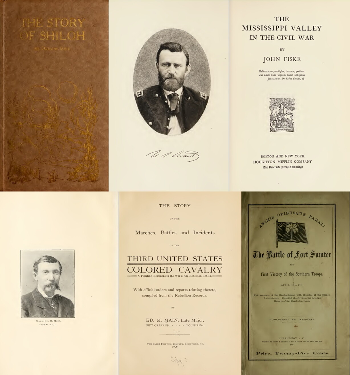 123 Old Rare Books on The Battles of The Civil War History Genealogy Vo.1 on USB