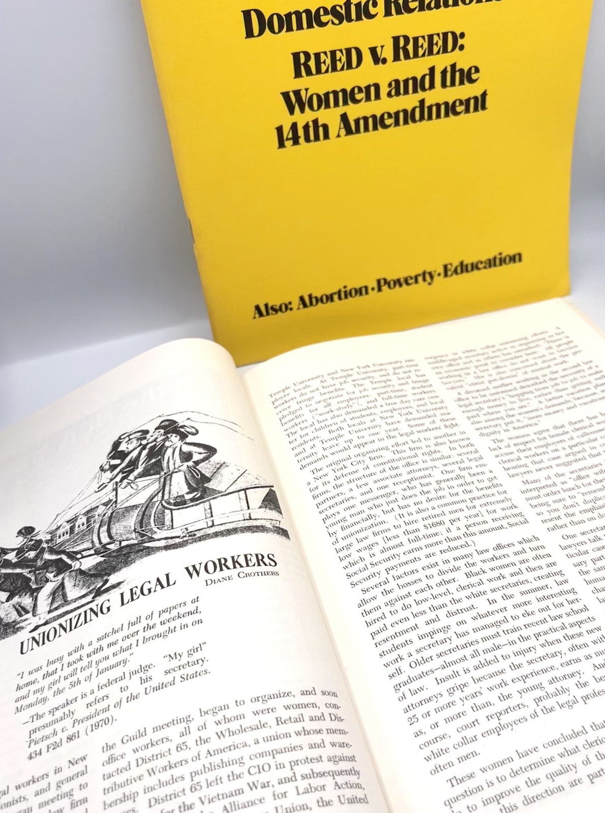 Women’s Rights Law Reporter / WOMEN LAW PERIODICAL Child Care Education 1st 1972