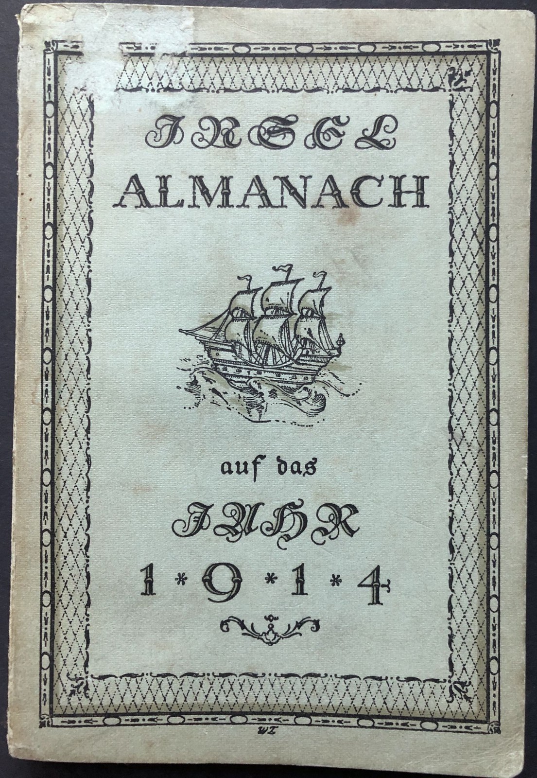 Holderlin Rilke, Stefan Zweig / Insel Almanach auf das Jahr 1914 1st Edition