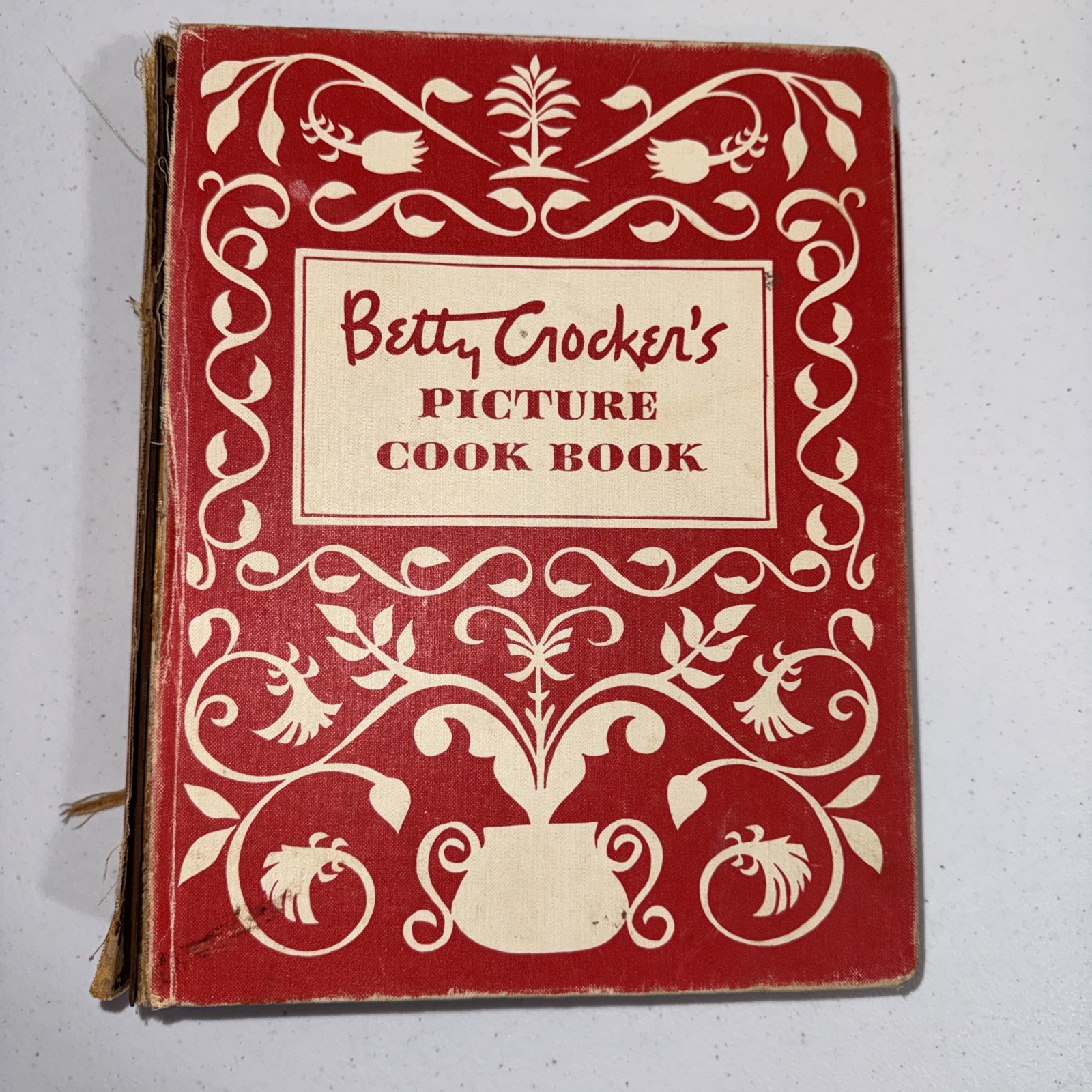 Vintage 1950 Betty Crocker Picture Cook Book 5-Ring Binder First Edition As-Is