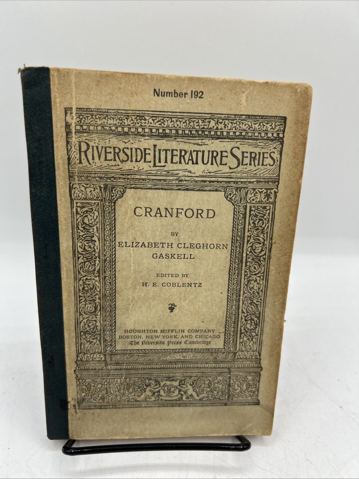 Cranford By Elizabeth Gleghorn Gaskell 1910 edition