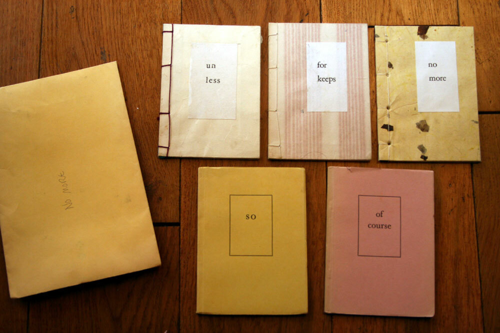 Lot of 5 CID CORMAN Miniature Books SIGNED 1969-1978 Kyoto Japan LIMITED EDITION