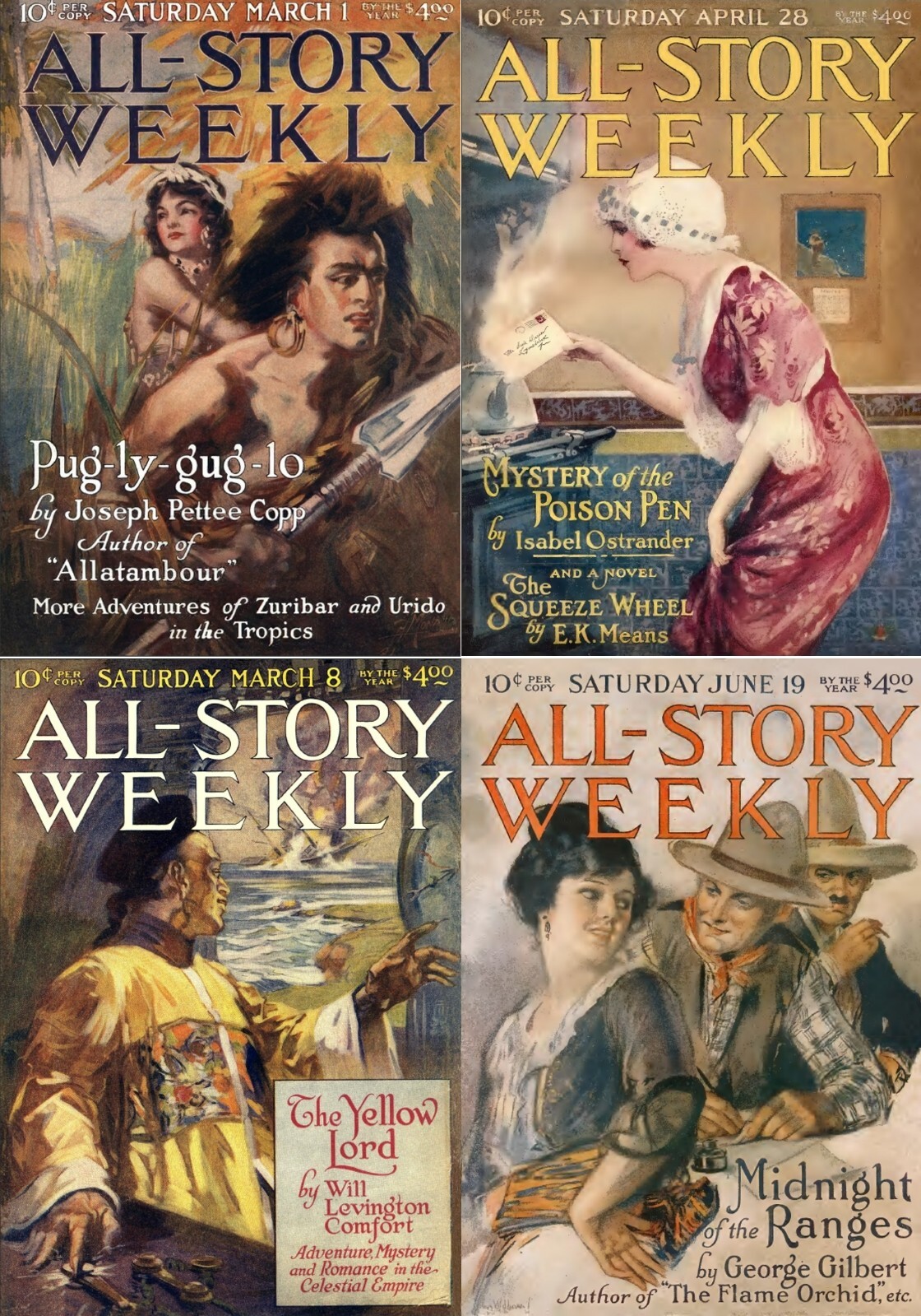 66 Old Issues of The Argosy – Stories of Life Love & Adventure Magazine DVD
