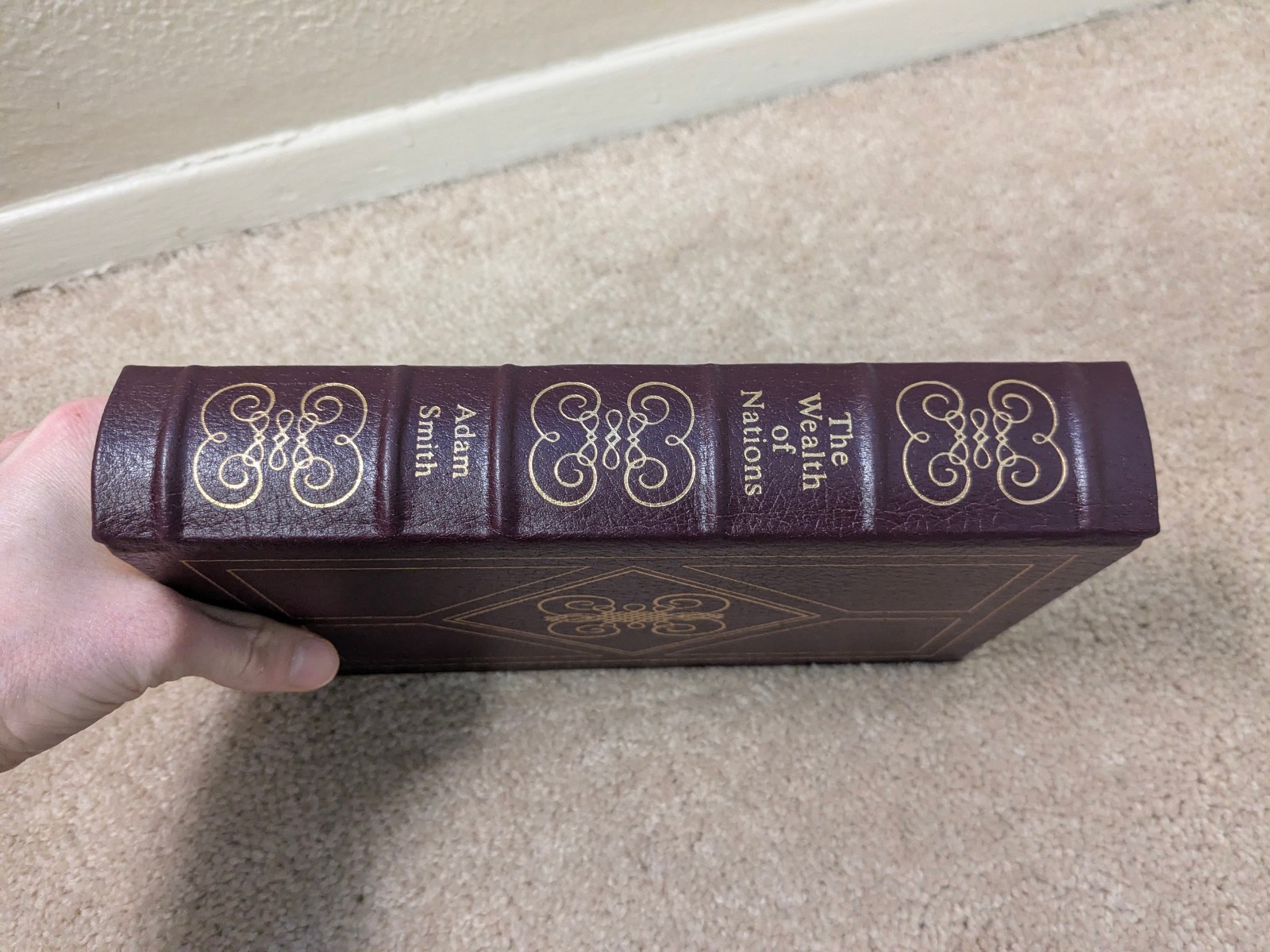 The Wealth of Nations by Adam Smith – Easton Press Collector’s Edition Leather