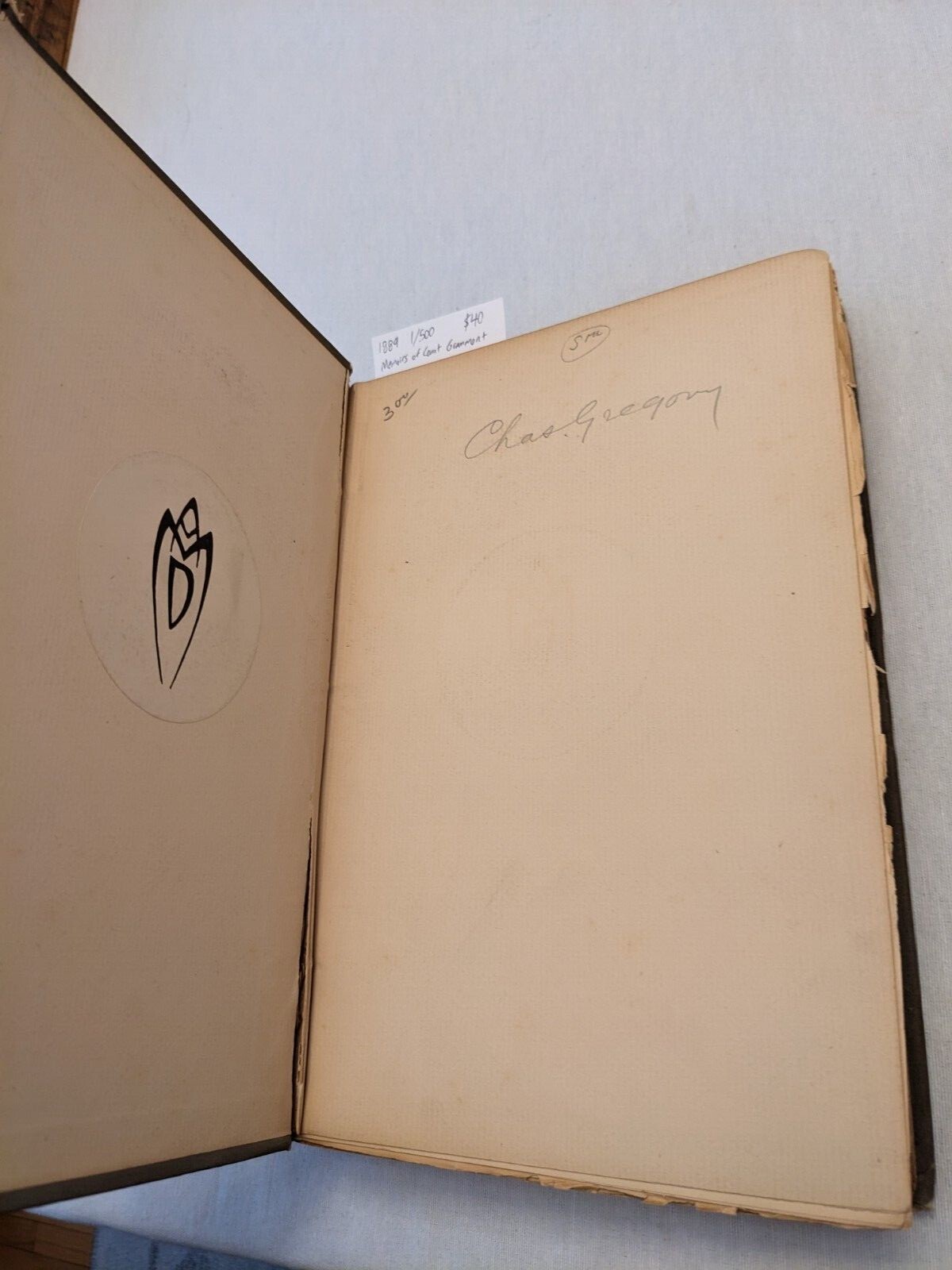Memoirs of Count Grammont Anthony Hamilton 1889 1 of 500 limited edition Walter 
