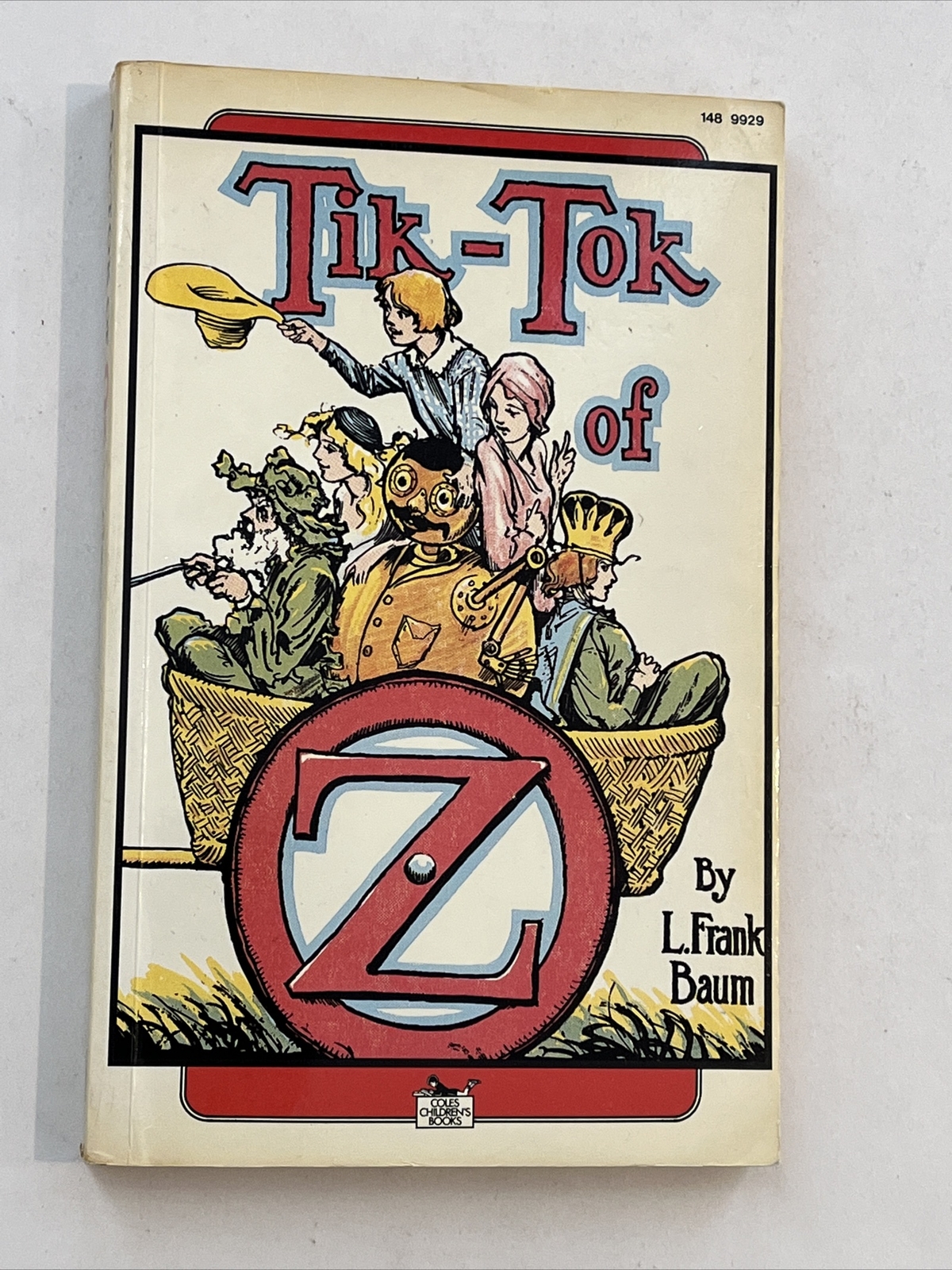 Tik-Tok of OZ by L. Frank Baum (1980 PB Canada) Illustrated J.R. Neil