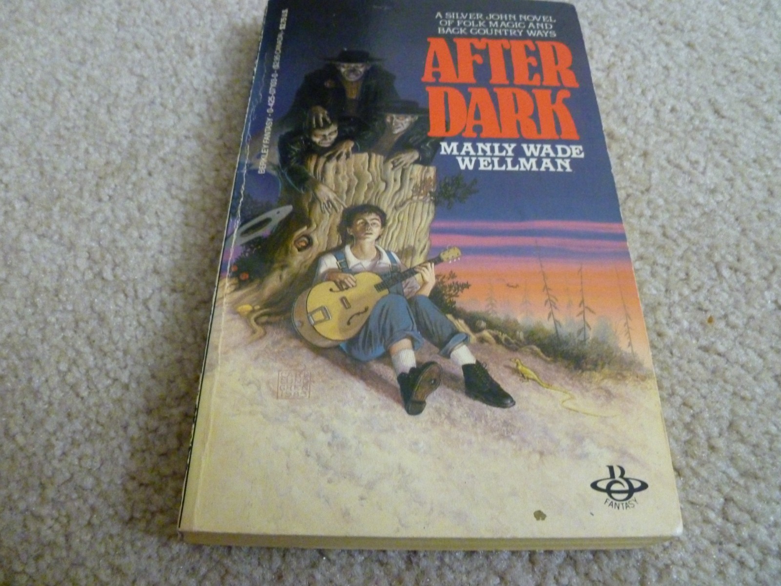 After Dark PB Manly Wade Wellman Berkley Paperback 1984 Fantasy Horror