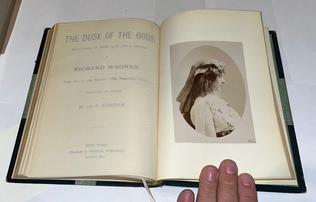 Der Ring des Nibelungen Richard Wagner 1908 Metropolitan Opera Heinrich Conried