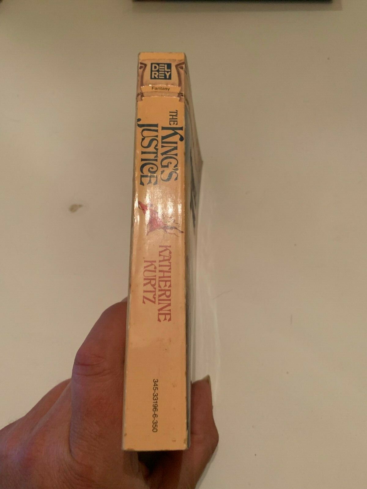 1986 The King’s Justice by Katherine Kurtz Del Rey Paperback