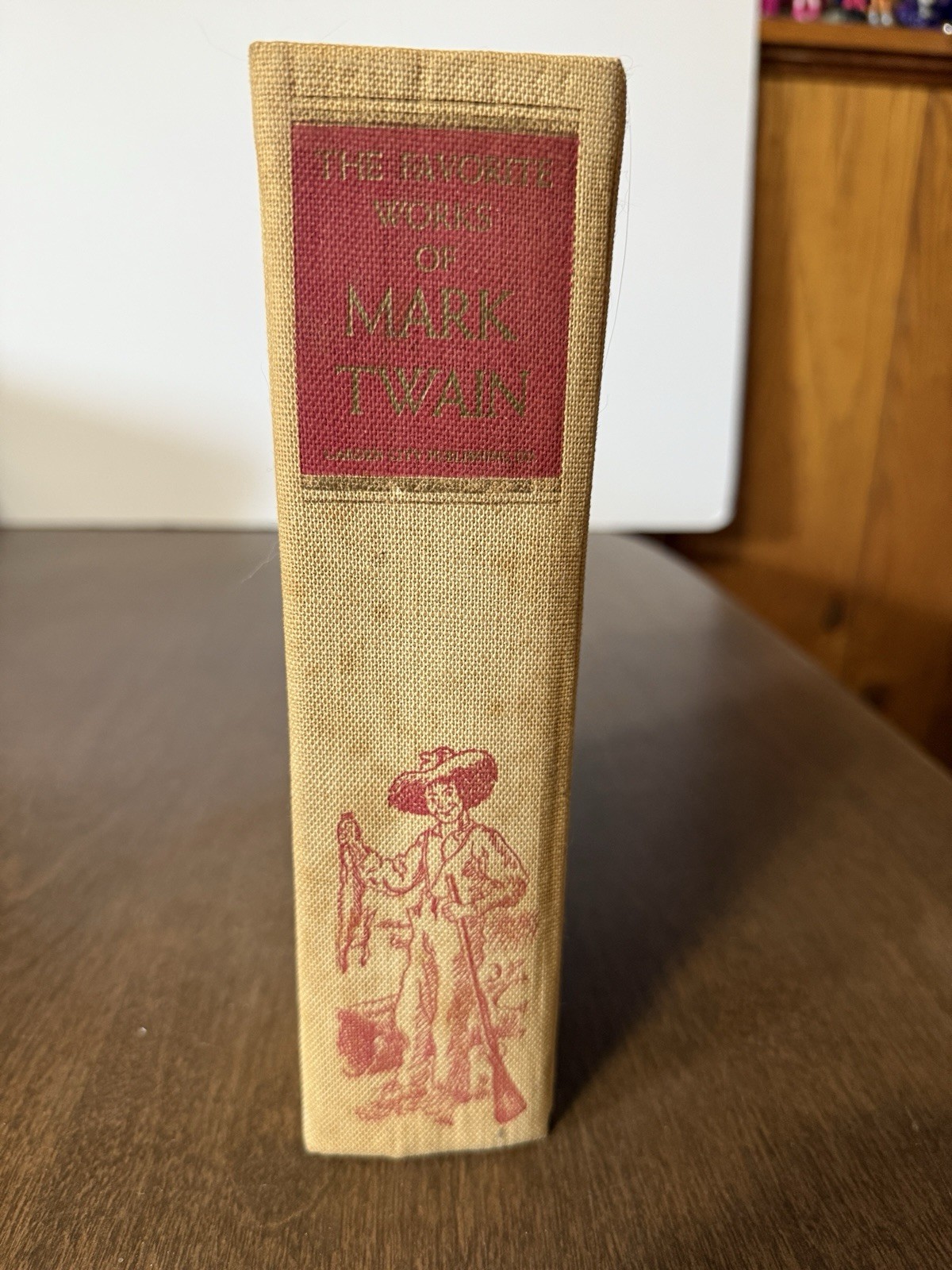 The Favorite Works of Mark Twain 1939 revised ed. Garden City Publ. Hardcover